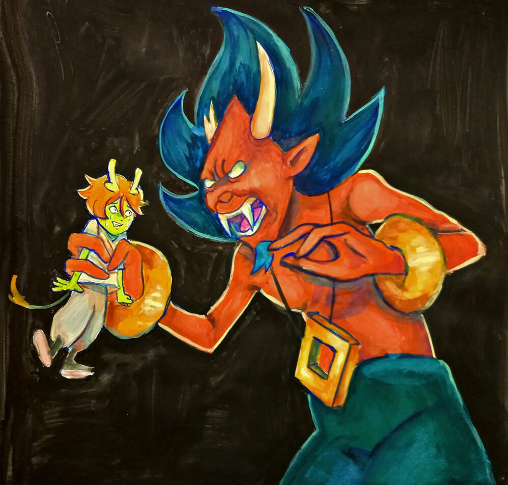 Goblin King. Personal Art